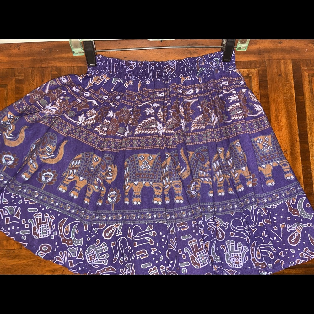 Hand made elephant skirt